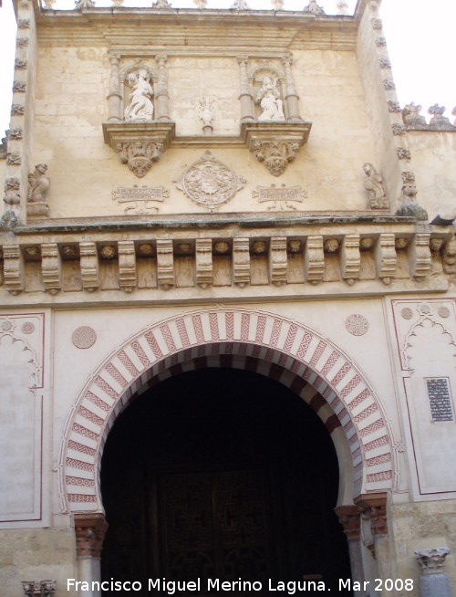 Mezquita Catedral. Puerta de las Palmas - Mezquita Catedral. Puerta de las Palmas. 