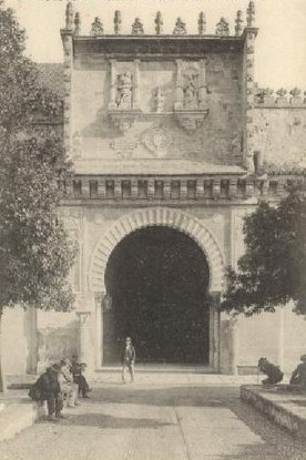 Mezquita Catedral. Puerta de las Palmas - Mezquita Catedral. Puerta de las Palmas. Foto antigua