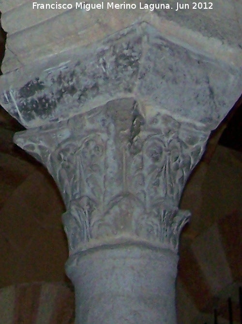 Mezquita Catedral. Mezquita de Abd al-Rahman I - Mezquita Catedral. Mezquita de Abd al-Rahman I. Capitel