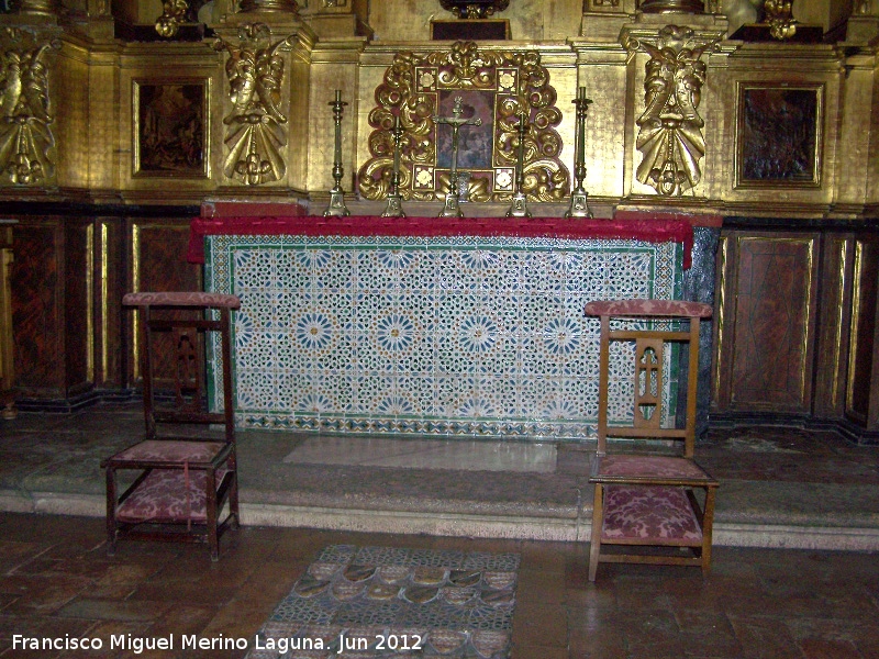 Mezquita Catedral. Capilla de San Simn y San Judas - Mezquita Catedral. Capilla de San Simn y San Judas. Altar