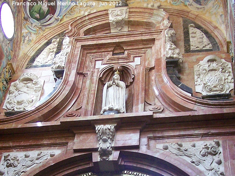 Mezquita Catedral. Capilla de la Concepcin de Salizanes - Mezquita Catedral. Capilla de la Concepcin de Salizanes. Ntra Sra de la Concepcin