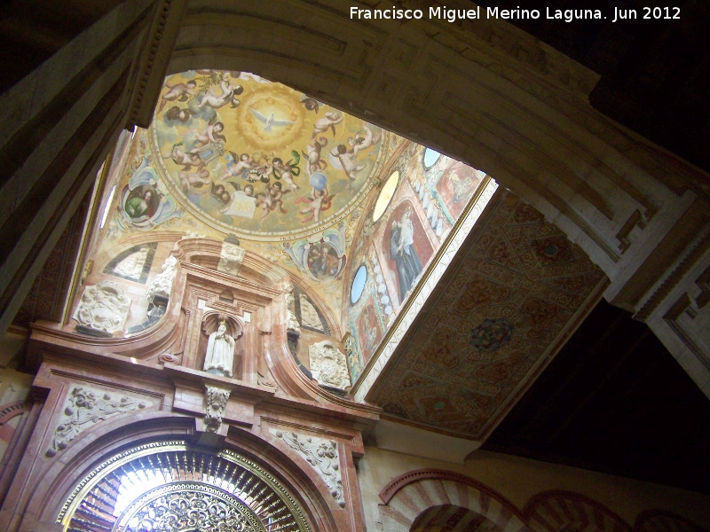 Mezquita Catedral. Capilla de la Concepcin de Salizanes - Mezquita Catedral. Capilla de la Concepcin de Salizanes. Cpula