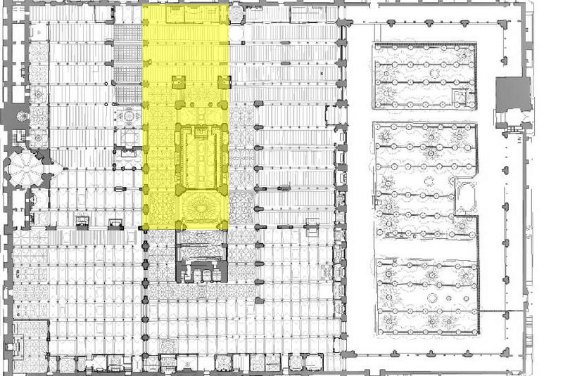Mezquita Catedral. Ampliacin de Abd al-Rahman II - Mezquita Catedral. Ampliacin de Abd al-Rahman II. Situacin