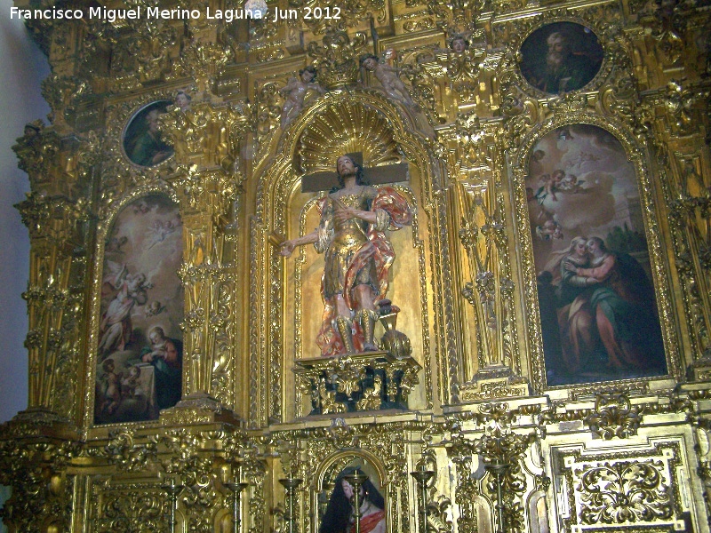 Mezquita Catedral. Capilla de San Acacio y Compaeros y Once Mil Vrgenes - Mezquita Catedral. Capilla de San Acacio y Compaeros y Once Mil Vrgenes. Retablo