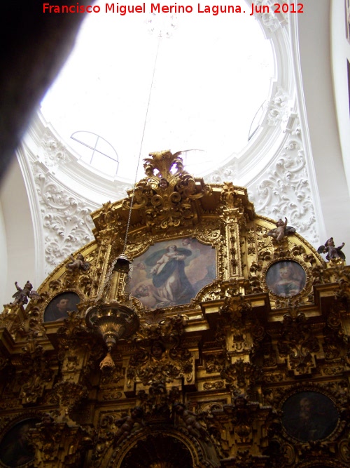 Mezquita Catedral. Capilla de San Acacio y Compaeros y Once Mil Vrgenes - Mezquita Catedral. Capilla de San Acacio y Compaeros y Once Mil Vrgenes. Cpula