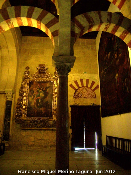 Mezquita Catedral. Capilla de San Miguel - Mezquita Catedral. Capilla de San Miguel. 