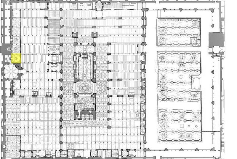 Mezquita Catedral. Pabelln Izquierdo de la Maqsura - Mezquita Catedral. Pabelln Izquierdo de la Maqsura. Situacin