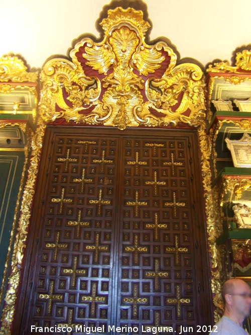 Mezquita Catedral. Sala del Tesoro - Mezquita Catedral. Sala del Tesoro. Puerta