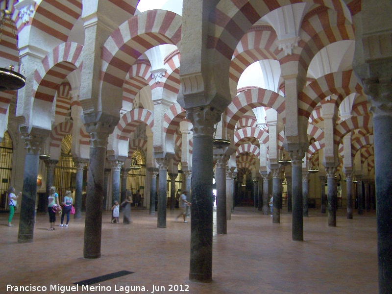 Mezquita Catedral. Ampliación de Almanzor - Mezquita Catedral. Ampliación de Almanzor. 