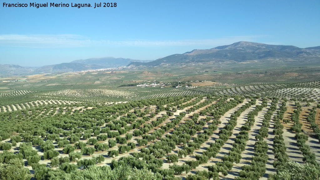 Las Atalayuelas - Las Atalayuelas. Vistas hacia Jan