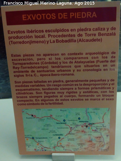 Las Atalayuelas - Las Atalayuelas. Museo Arqueolgico Provincial de Jan