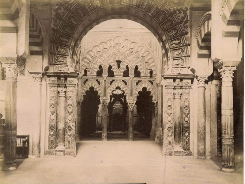 Mezquita Catedral. Capilla de Villaviciosa - Mezquita Catedral. Capilla de Villaviciosa. Foto antigua