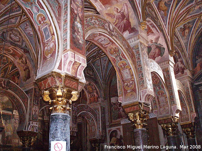 Mezquita Catedral. Sagrario - Mezquita Catedral. Sagrario. Frescos