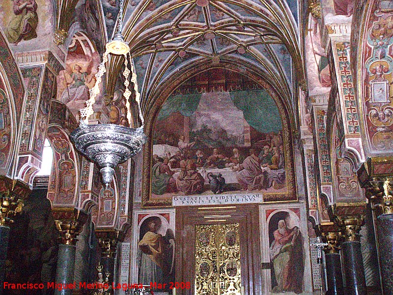 Mezquita Catedral. Sagrario - Mezquita Catedral. Sagrario. Frescos