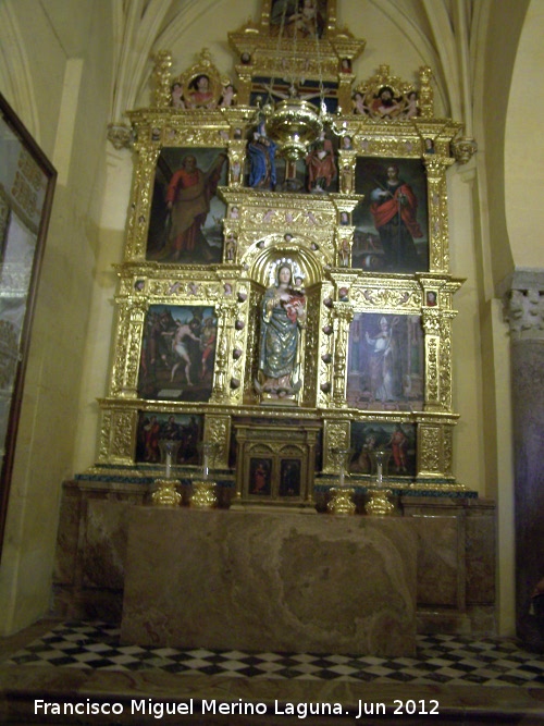 Mezquita Catedral. Capilla de la Antigua Concepcin - Mezquita Catedral. Capilla de la Antigua Concepcin. Retablo