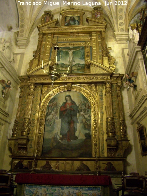 Mezquita Catedral. Capilla de la Concepcin - Mezquita Catedral. Capilla de la Concepcin. Retablo