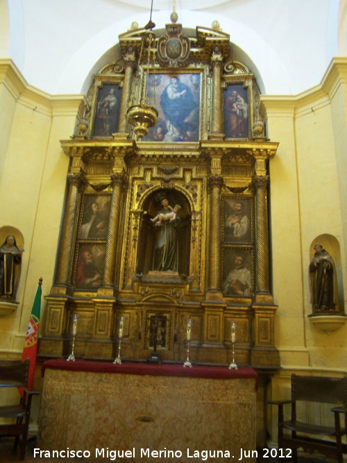 Mezquita Catedral. Capilla de San Antonio de Padua - Mezquita Catedral. Capilla de San Antonio de Padua. Retablo