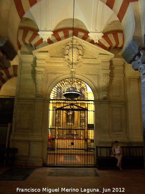 Mezquita Catedral. Capilla de San Antonio de Padua - Mezquita Catedral. Capilla de San Antonio de Padua. 