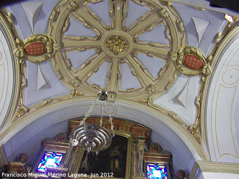 Mezquita Catedral. Capilla de Santa Francisca Romana y Santa rsula - Mezquita Catedral. Capilla de Santa Francisca Romana y Santa rsula. Cpula