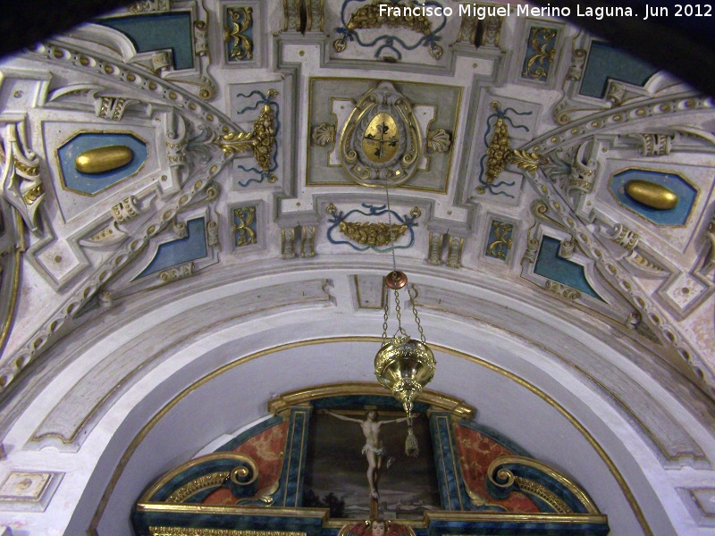 Mezquita Catedral. Capilla del Rosario - Mezquita Catedral. Capilla del Rosario. Bveda policromada