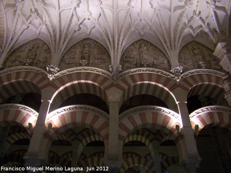 Mezquita Catedral. Trascoro - Mezquita Catedral. Trascoro. Arcos