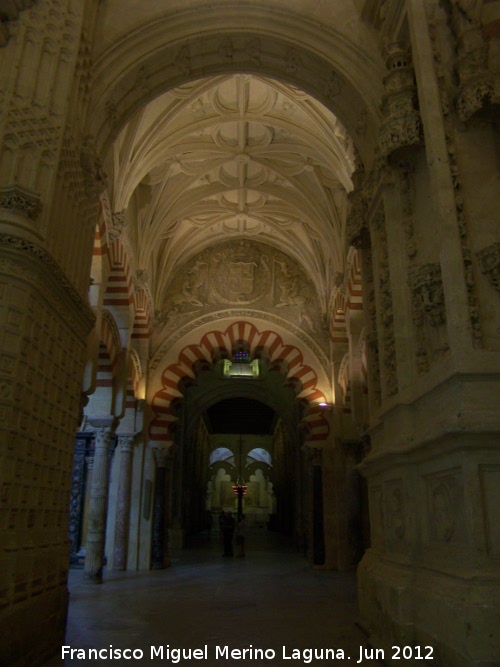 Mezquita Catedral. Trascoro - Mezquita Catedral. Trascoro. 