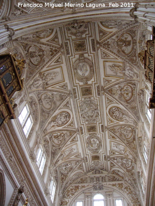 Mezquita Catedral. Bveda del Coro - Mezquita Catedral. Bveda del Coro. 