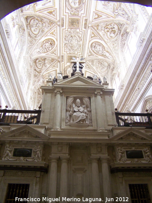 Mezquita Catedral. Bveda del Coro - Mezquita Catedral. Bveda del Coro. Desde el Trascoro