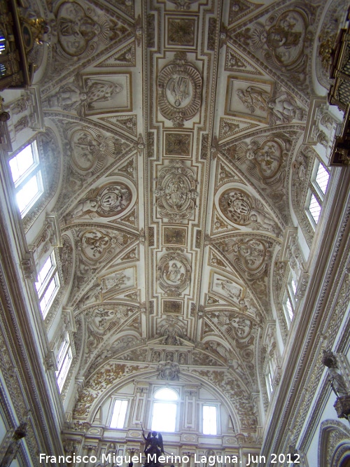 Mezquita Catedral. Bveda del Coro - Mezquita Catedral. Bveda del Coro. 