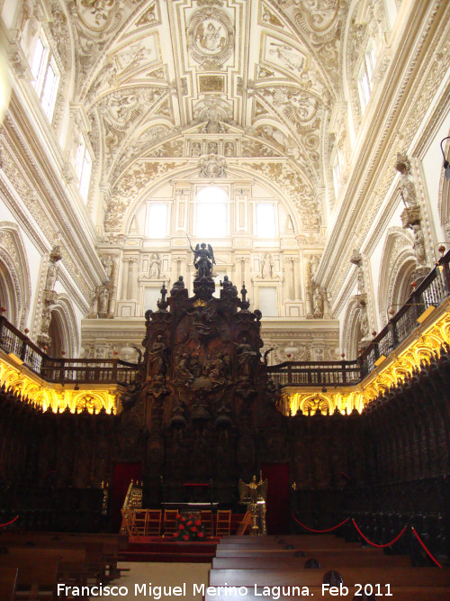 Mezquita Catedral. Coro - Mezquita Catedral. Coro. 