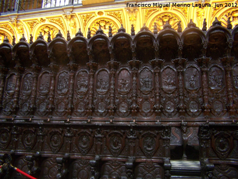 Mezquita Catedral. Coro - Mezquita Catedral. Coro. 