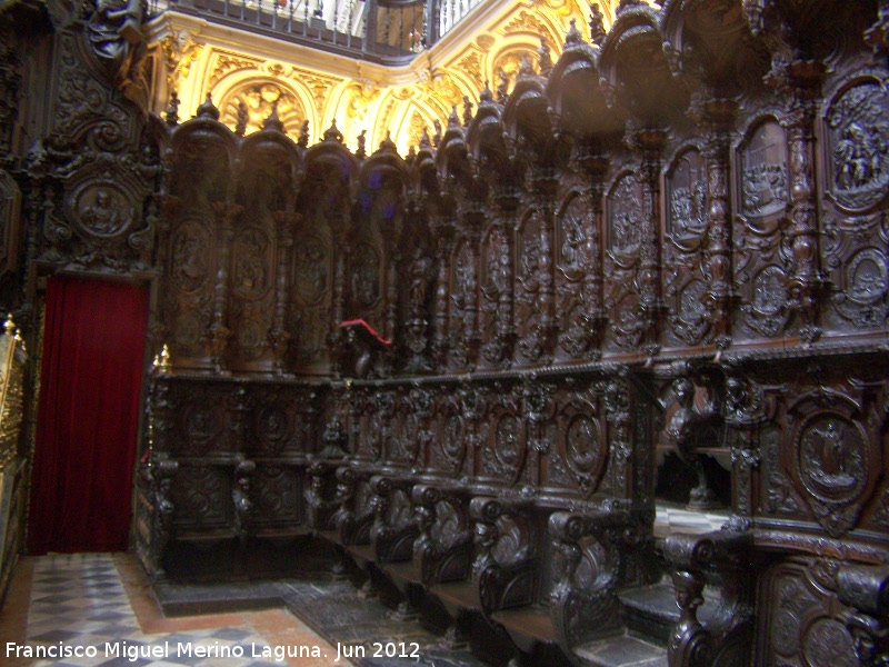 Mezquita Catedral. Coro - Mezquita Catedral. Coro. Esquina