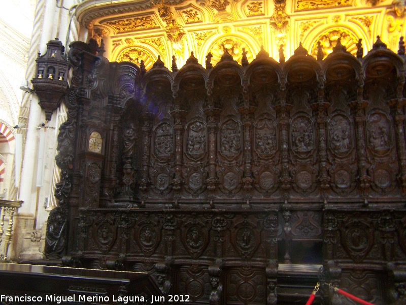 Mezquita Catedral. Coro - Mezquita Catedral. Coro. 