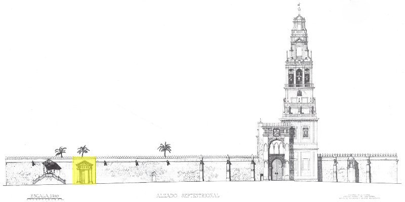 Mezquita Catedral. Puerta del Cao Gordo - Mezquita Catedral. Puerta del Cao Gordo. Situacin