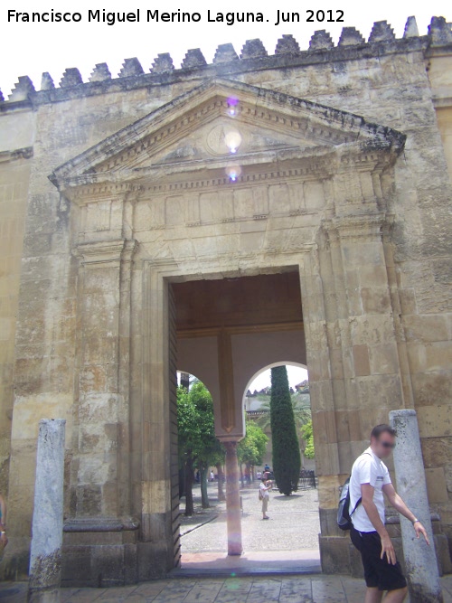 Mezquita Catedral. Puerta del Cao Gordo - Mezquita Catedral. Puerta del Cao Gordo. 