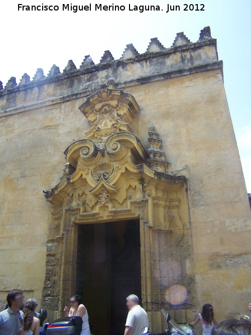 Mezquita Catedral. Puerta de la Grada Redonda - Mezquita Catedral. Puerta de la Grada Redonda. 