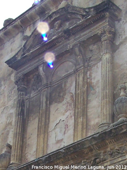 Mezquita Catedral. Puerta de Santa Catalina - Mezquita Catedral. Puerta de Santa Catalina. Restos de frescos