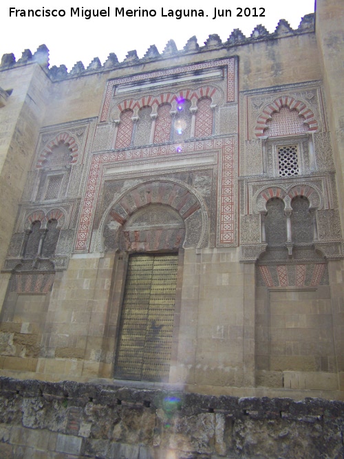 Mezquita Catedral. Puerta de San Jos - Mezquita Catedral. Puerta de San Jos. 
