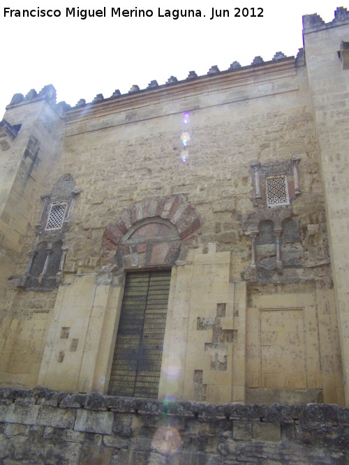 Mezquita Catedral. Puerta del Sagrario - Mezquita Catedral. Puerta del Sagrario. 
