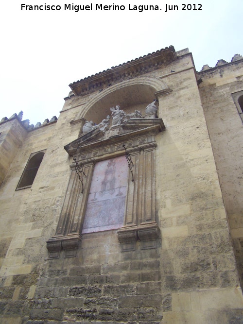 Mezquita Catedral. Custodia del Muro Sur - Mezquita Catedral. Custodia del Muro Sur. 