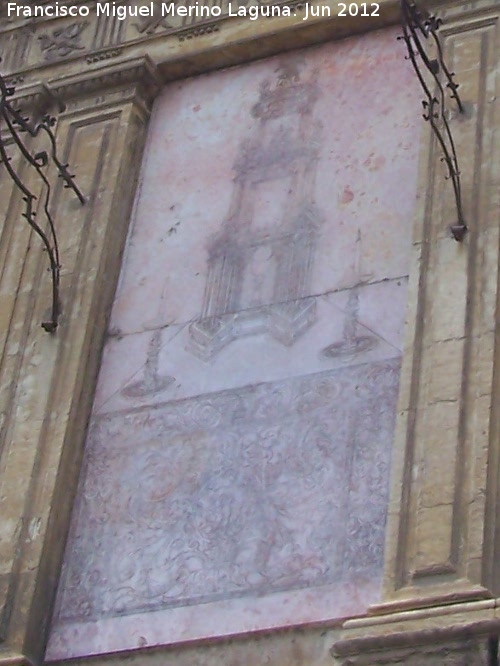 Mezquita Catedral. Custodia del Muro Sur - Mezquita Catedral. Custodia del Muro Sur. Custodia