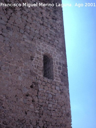 Castillo de Hornos - Castillo de Hornos. Puerta de acceso a la torre del homenaje desde el segundo piso