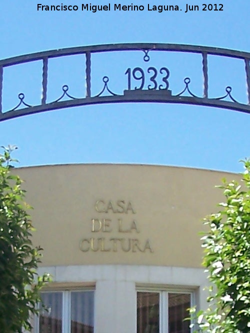 Casa de la Cultura - Casa de la Cultura. Ao