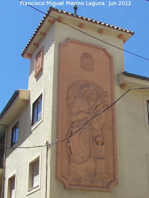 Edificio de la Caja de Ahorros de Ronda - Edificio de la Caja de Ahorros de Ronda. Torren