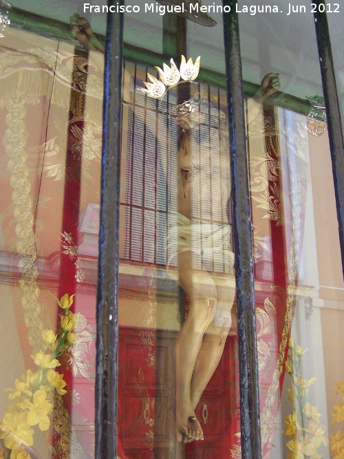 Hornacina del Cristo de la Salud - Hornacina del Cristo de la Salud. Cristo de la Salud