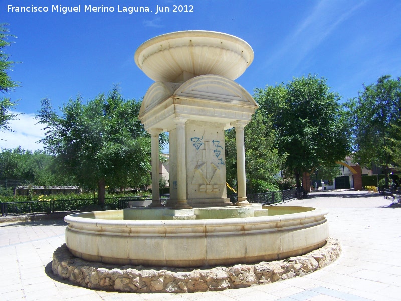 Fuente del Parque del Emigrante - Fuente del Parque del Emigrante. 