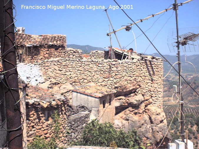 Muralla de Hornos - Muralla de Hornos. Detalle desde la azotea del torren de la Puerta de la Villa