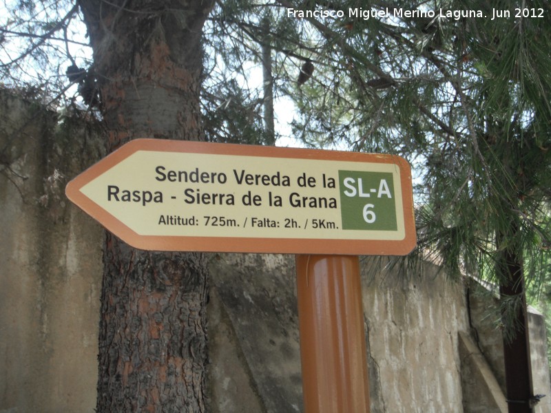 Vereda de la Raspa - Vereda de la Raspa. 