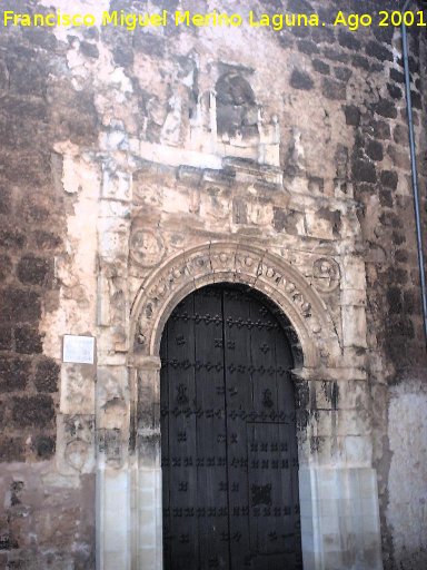 Iglesia de La Asuncin - Iglesia de La Asuncin. Portada plateresca