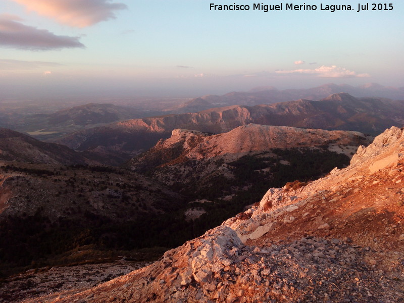 Sierra de Propios - Sierra de Propios. Desde La Pandera